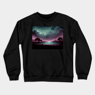 Brewing Teal Crewneck Sweatshirt